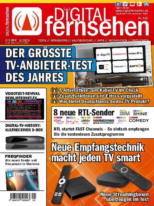 Title details for Digital Fernsehen by Auerbach Verlag and Infodienste GmbH - Available